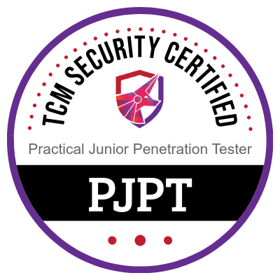 Practical Junior Penetration Tester (PJPT)